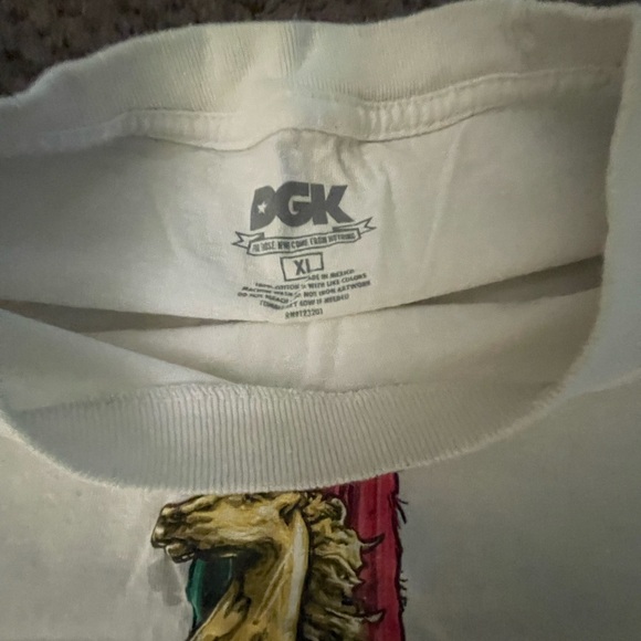 Men’s XL DGK T-shirt worn once - Picture 4 of 4